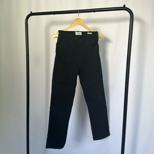 Black Denim Cropped Skinny Jeans | A Go To Denim Day